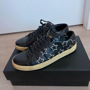 Saint Laurent Black Star Sneakers